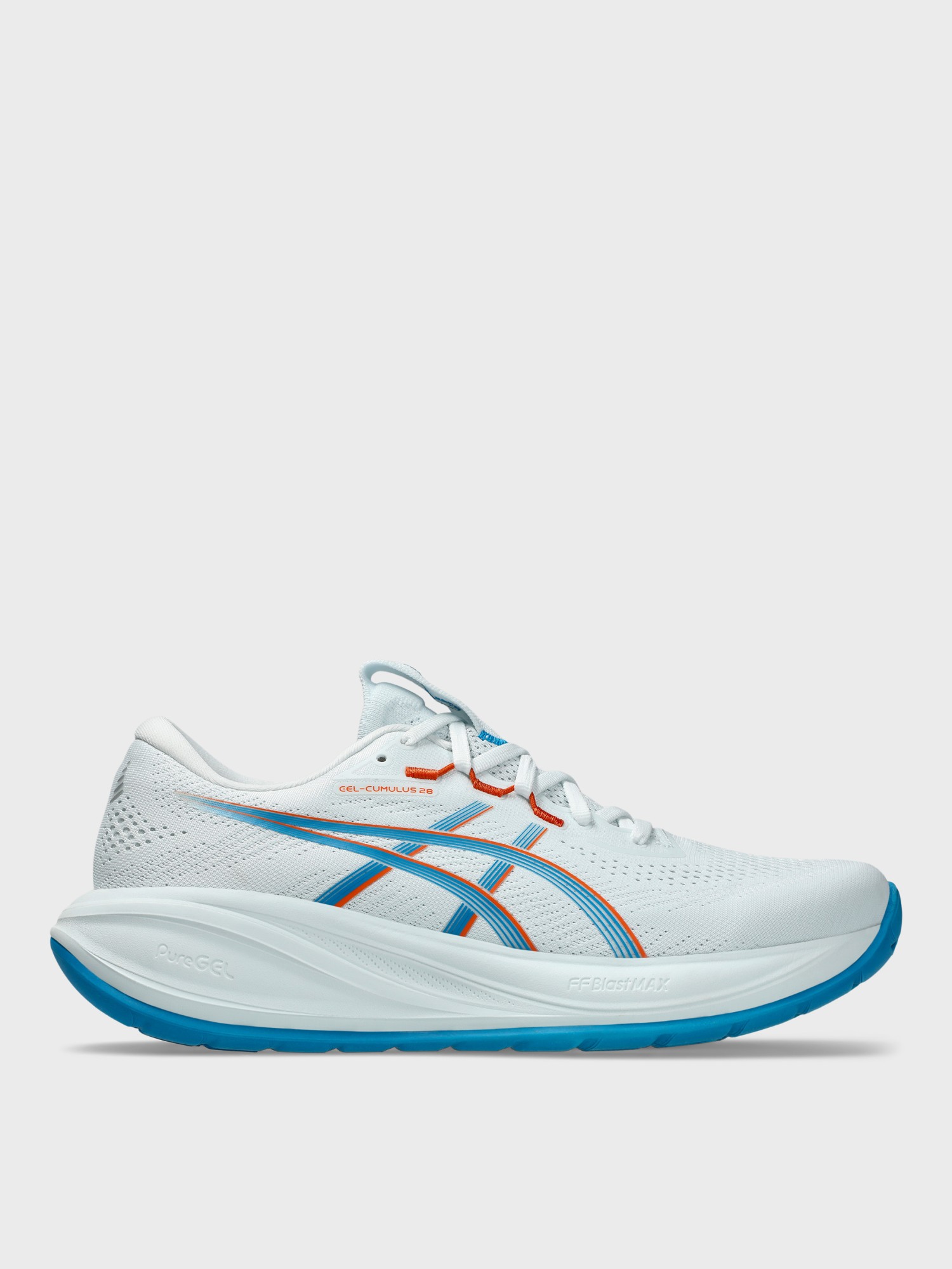 Кроссовки мужские Asics GEL-CUMULUS 28 белые 1011C143-402 изображение 2