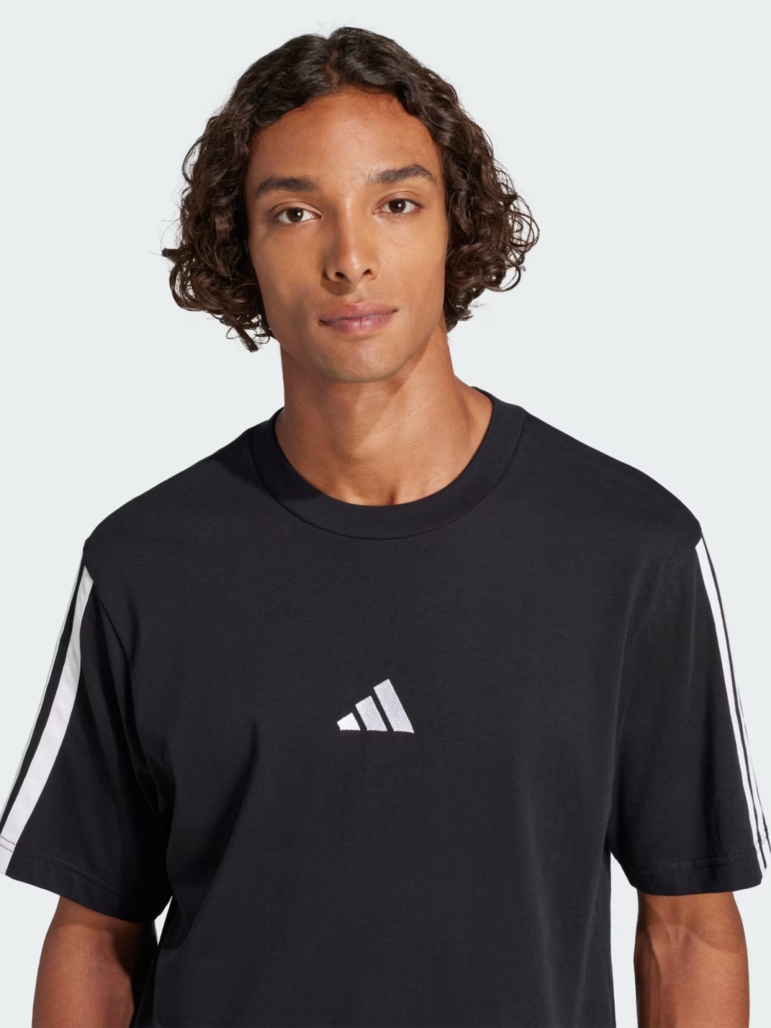 Футболка мужская Adidas M 3S SJ T B черная JW1949 изображение 5