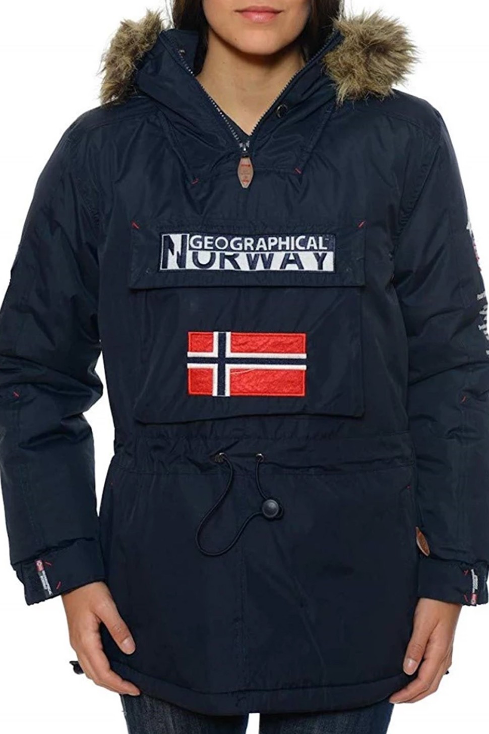 Куртка жіноча Geographical Norway синя WR620F-450 — фото 2