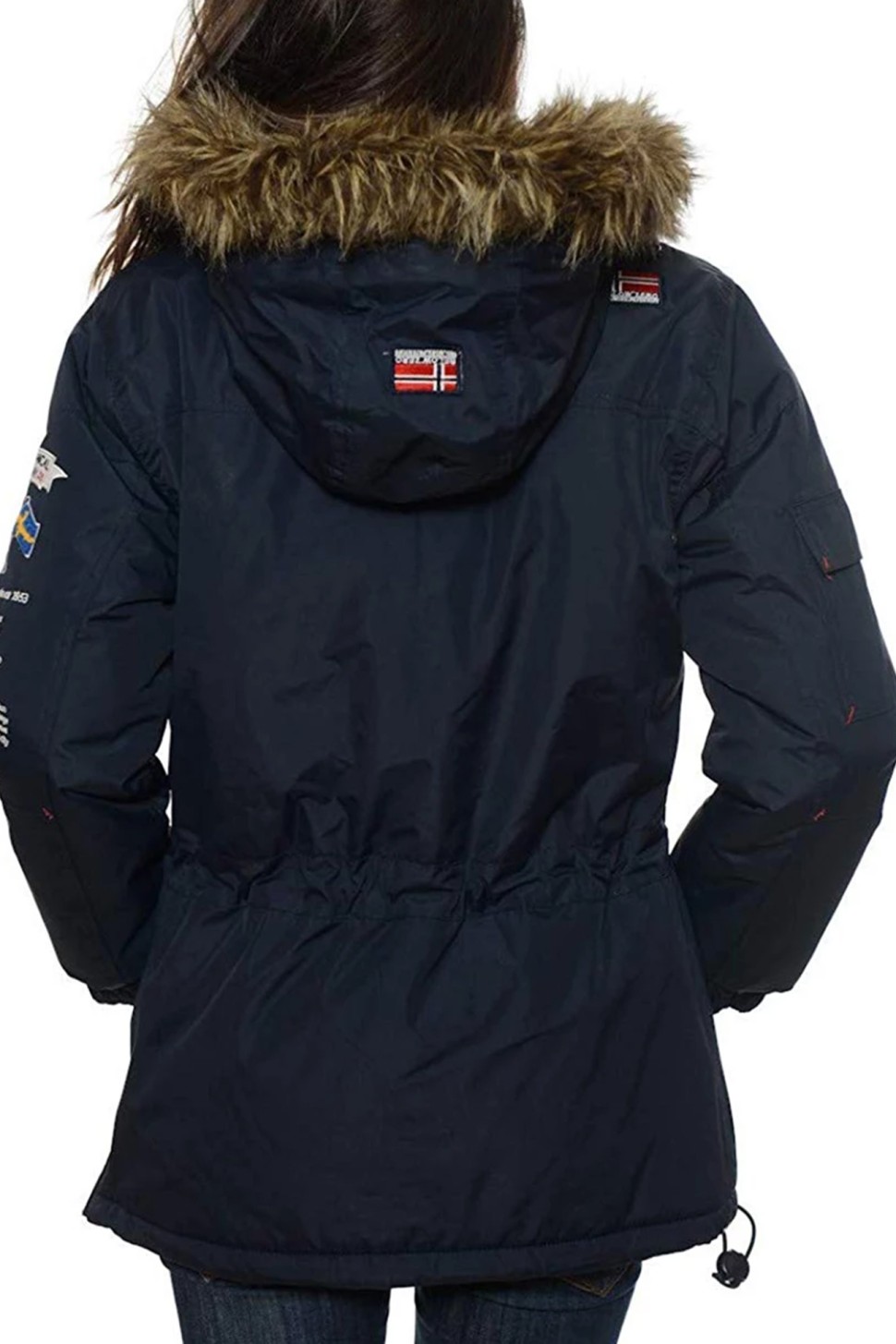 Куртка жіноча Geographical Norway синя WR620F-450 — фото 4