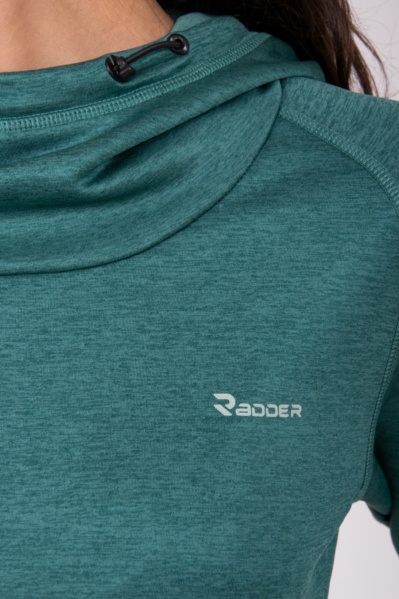 Толстовка женская Radder Salara зеленая 122110-310   изображение 3