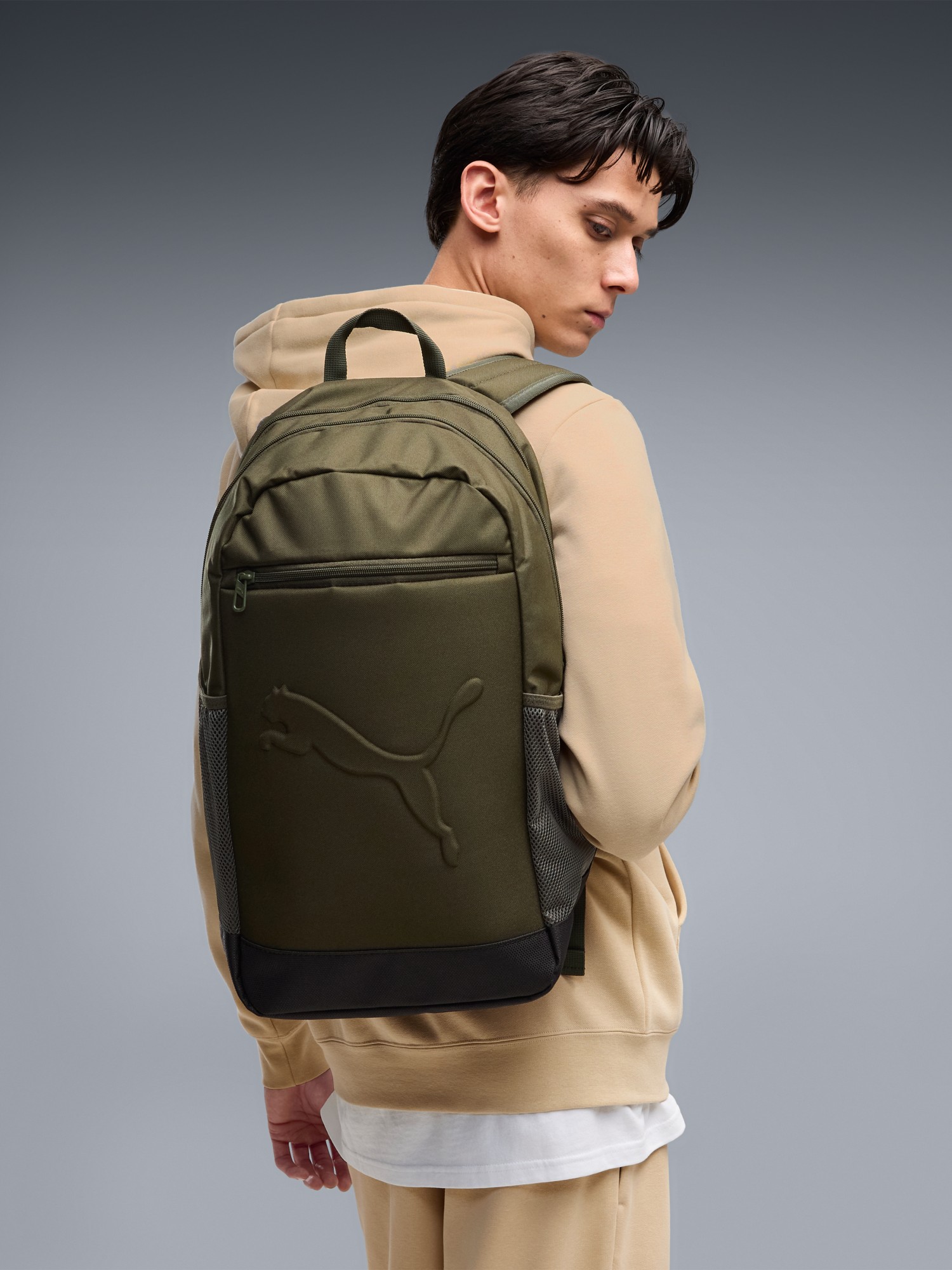 Рюкзак Puma BUZZ Backpack хакі 09115321 изображение 6