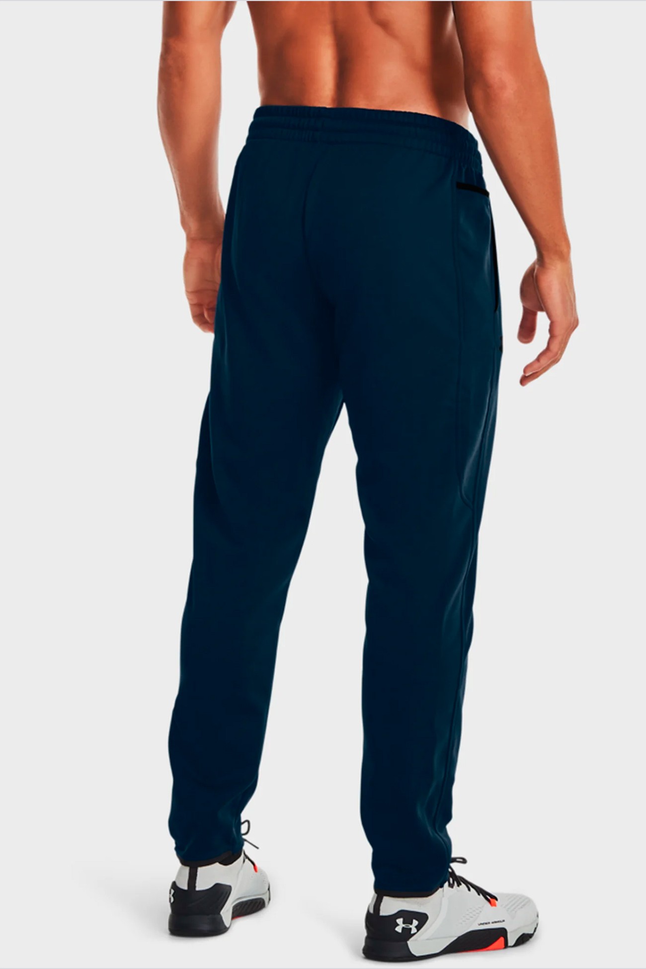 Брюки мужские Under Armour Ua Armour Fleece Pant черные 1357121-408 изображение 5