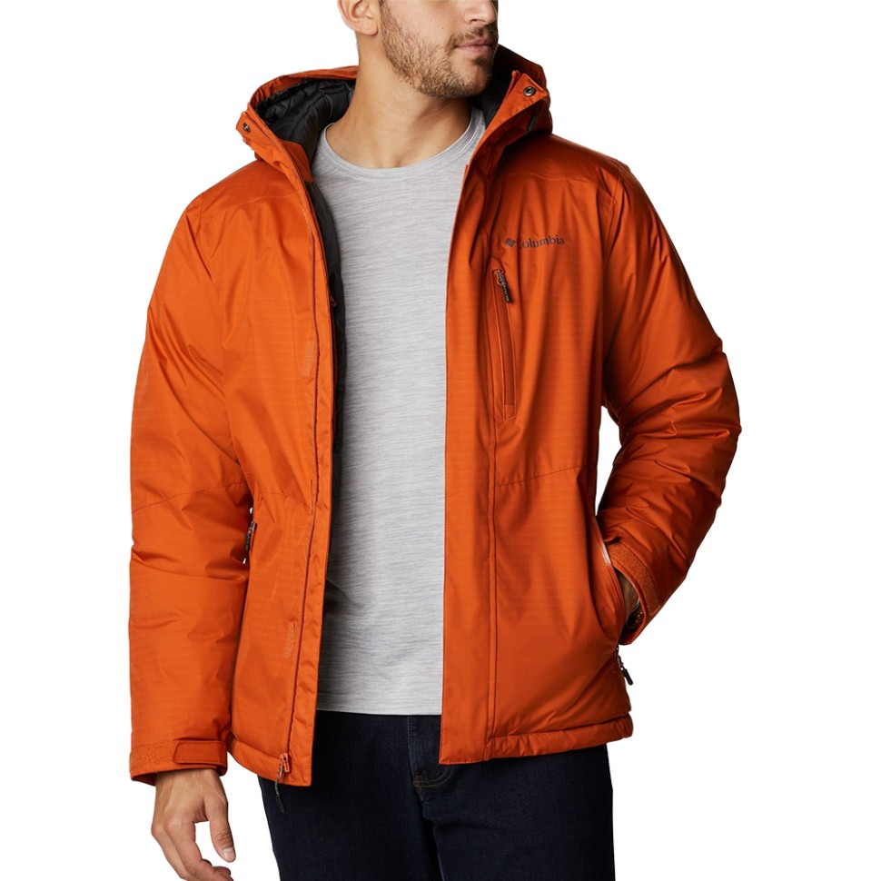 Куртка чоловіча Columbia Oak Harbor™ Insulated Jacket помаранчева 1958661-820 — фото 1