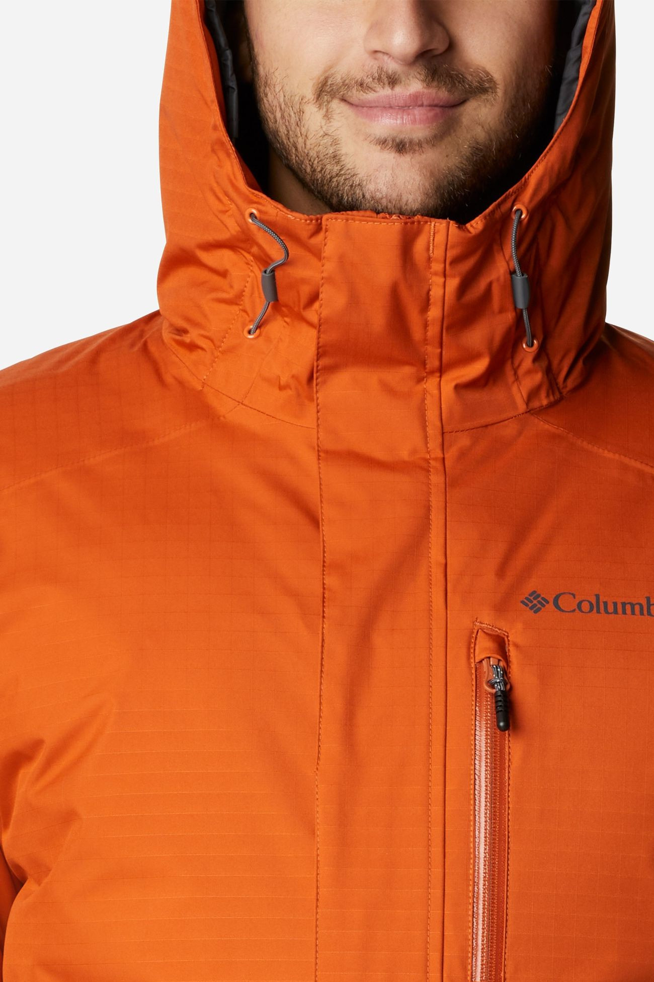  Куртка мужская Columbia Oak Harbor™ Insulated Jacket оранжевая 1958661-820 изображение 4