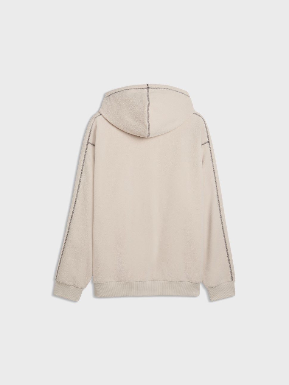 Толстовка чоловіча Puma ESS ELEVATED Relaxed Winterized Hoodie бежева 69431282 — фото 6