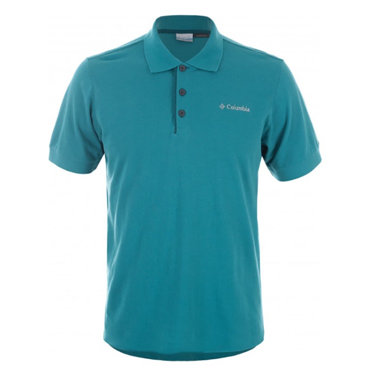Футболка мужская Columbia Tricou polo Range голубая 1713841-963 изображение 1