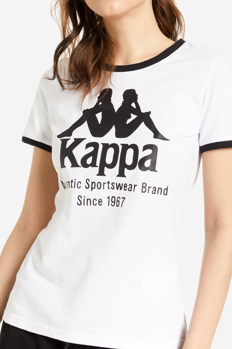 Футболка жіноча Kappa біла 110738-00 изображение 2