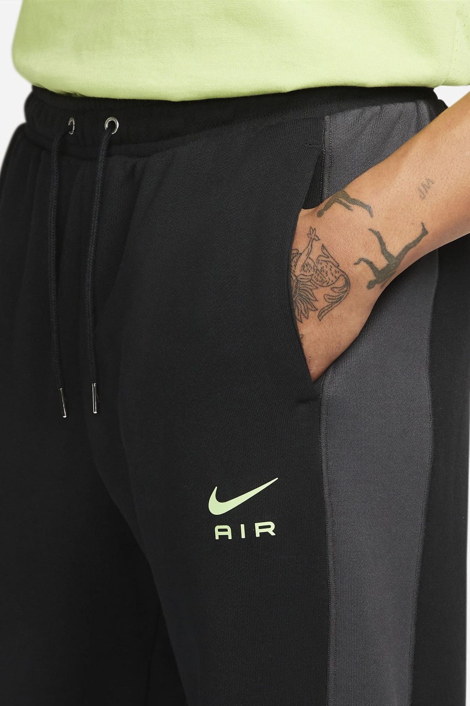 Чоловічі штани Nike M Nsw Nike Air Ft Pant чорні DQ4202-010 — фото 4