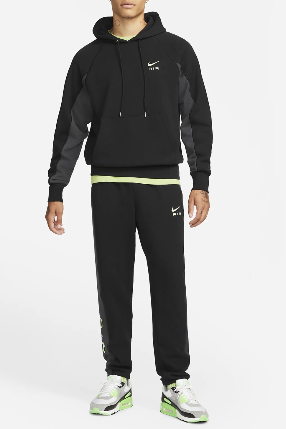 Чоловічі штани Nike M Nsw Nike Air Ft Pant чорні DQ4202-010 — фото 6