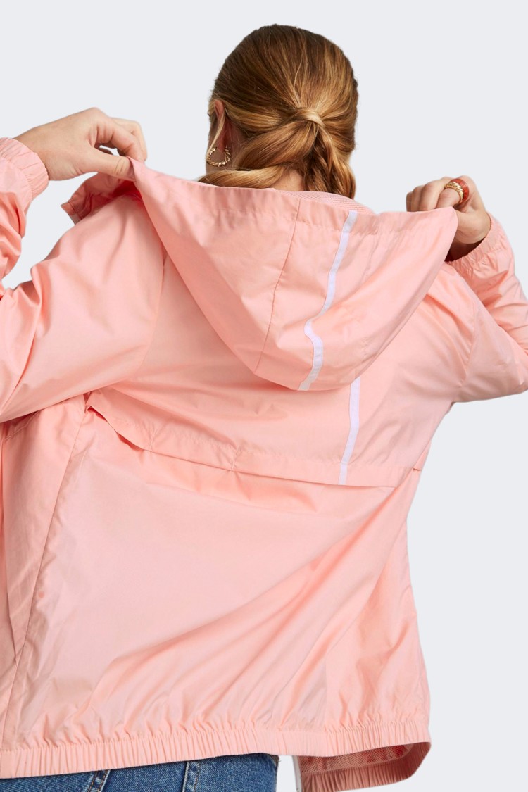 Ветровка женская Puma ESS Solid Windbreaker розовая 84749466 изображение 3
