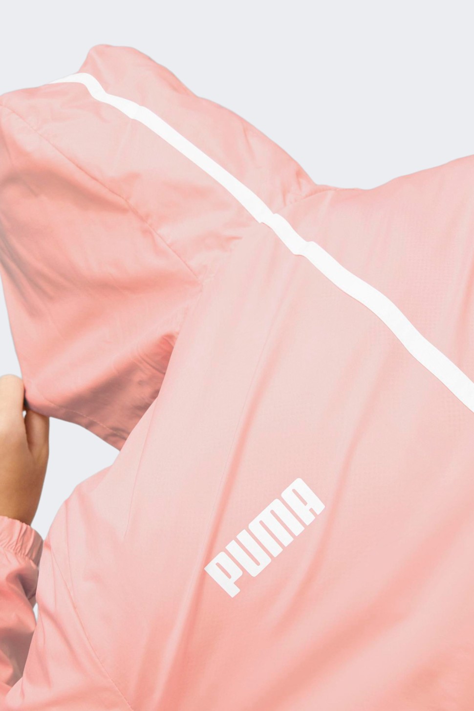 Вітрівка жіноча Puma ESS Solid Windbreaker рожева 84749466 — фото 5
