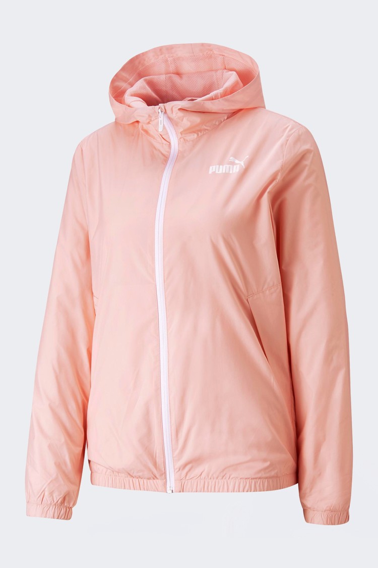 Ветровка женская Puma ESS Solid Windbreaker розовая 84749466 изображение 7