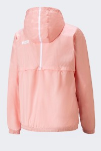 Ветровка женская Puma ESS Solid Windbreaker розовая 84749466 изображение 8