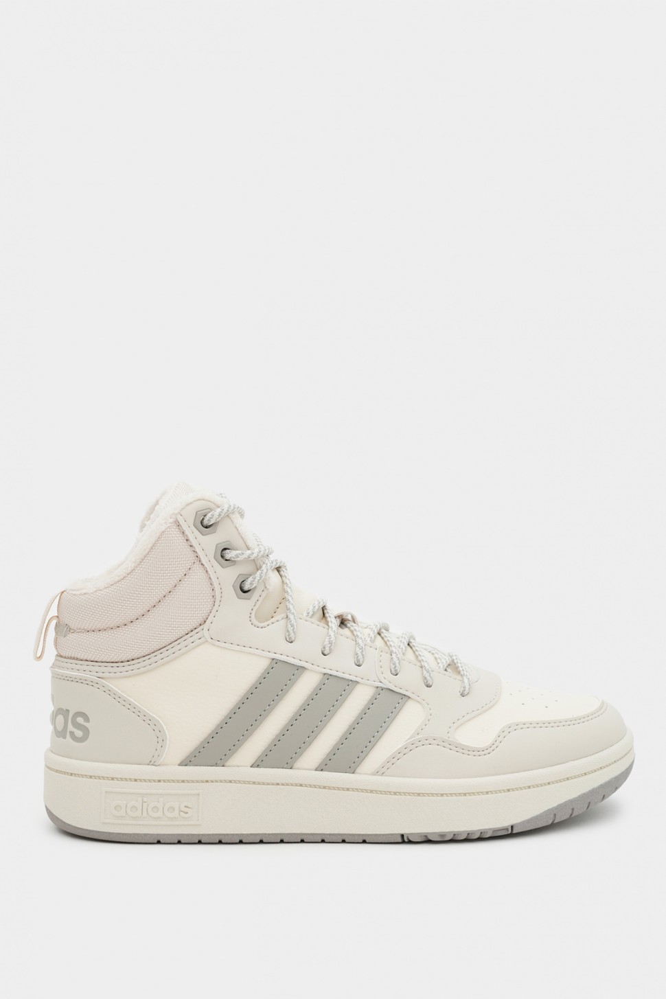 Черевики жіночі Adidas HOOPS 3.0 MID W WTR бежеві IF7765 — фото 2