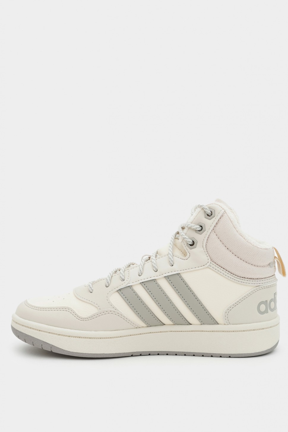 Черевики жіночі Adidas HOOPS 3.0 MID W WTR бежеві IF7765 — фото 3