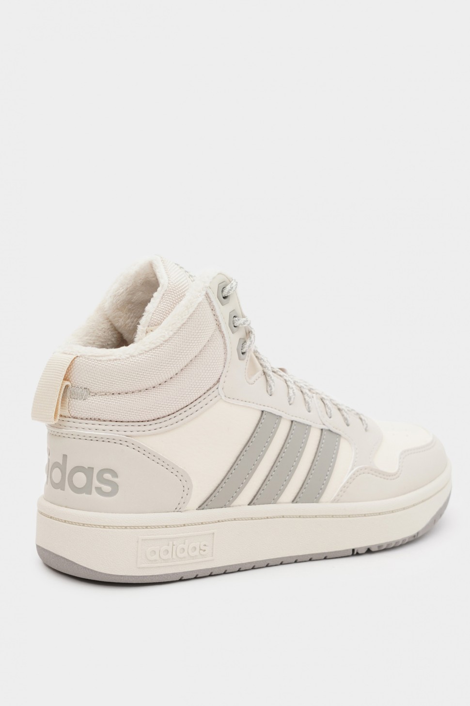 Черевики жіночі Adidas HOOPS 3.0 MID W WTR бежеві IF7765 — фото 4