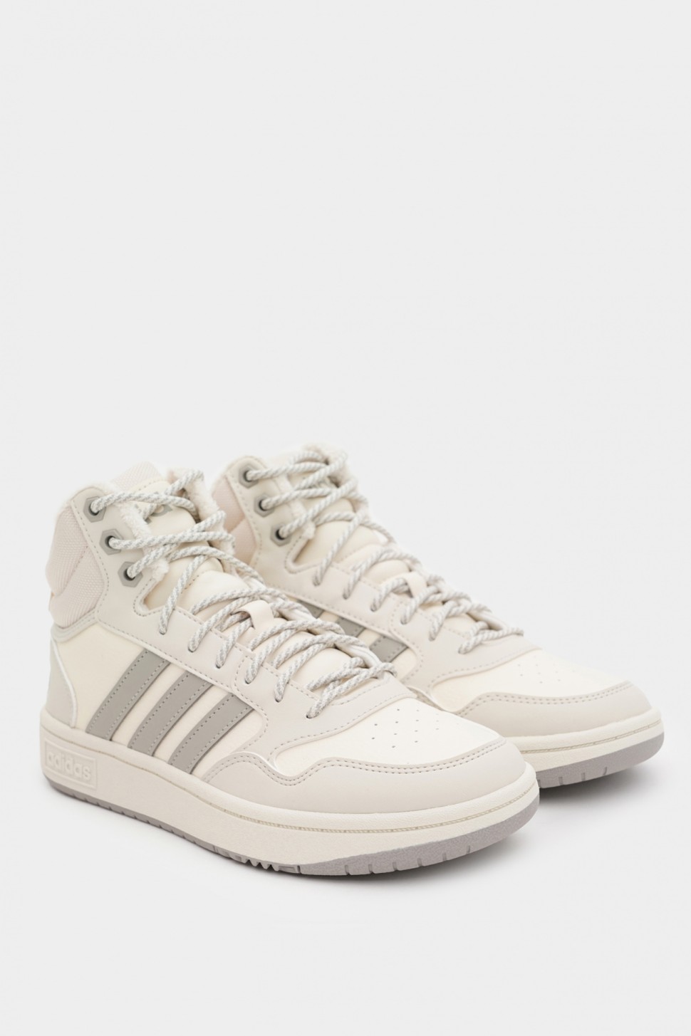 Черевики жіночі Adidas HOOPS 3.0 MID W WTR бежеві IF7765 — фото 7
