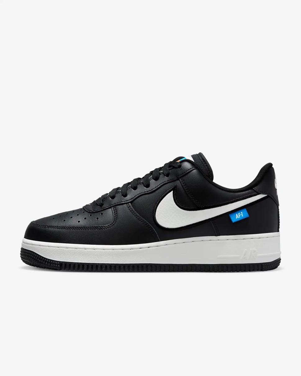 Кросівки чоловічі Nike NIKE AIR FORCE 1 07 чорні FN7804-001 — фото 2