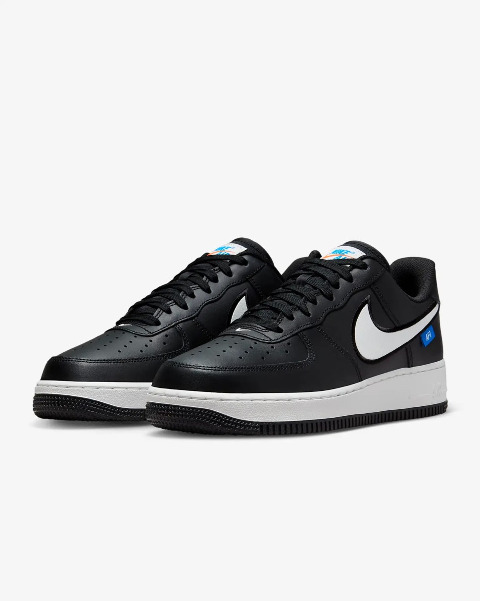 Кросівки чоловічі Nike NIKE AIR FORCE 1 07 чорні FN7804-001 — фото 4