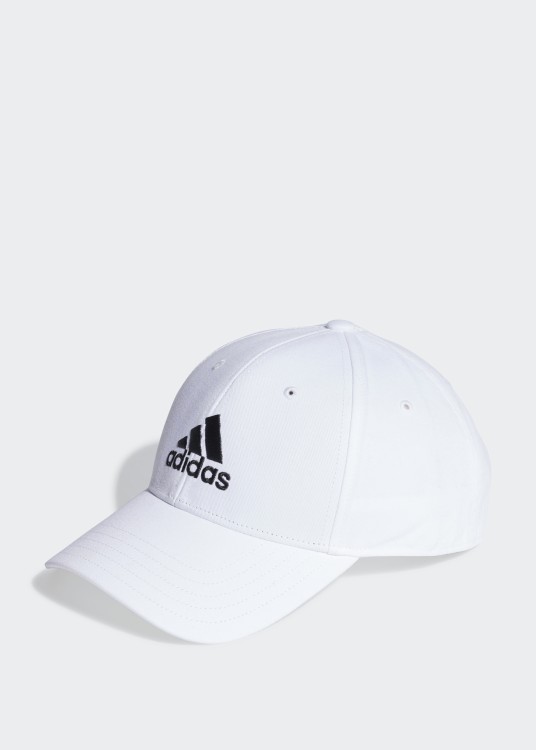Бейсболка  Adidas BBALL CAP COT біла IB3243 изображение 2
