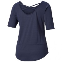 Футболка жіноча Columbia Anytime Casual SS синя 1837031-466 изображение 2