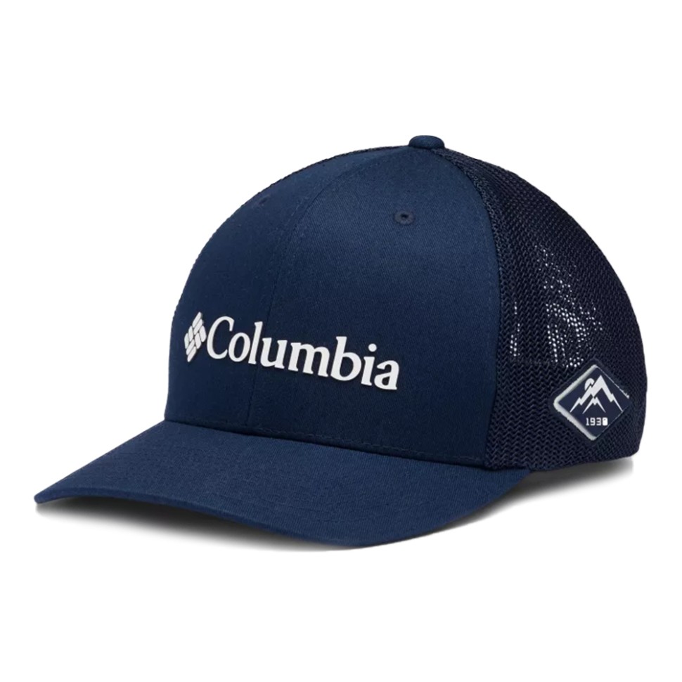 Бейсболка Columbia MESH BALL CAP темно-синя 1495921-473 — фото 1