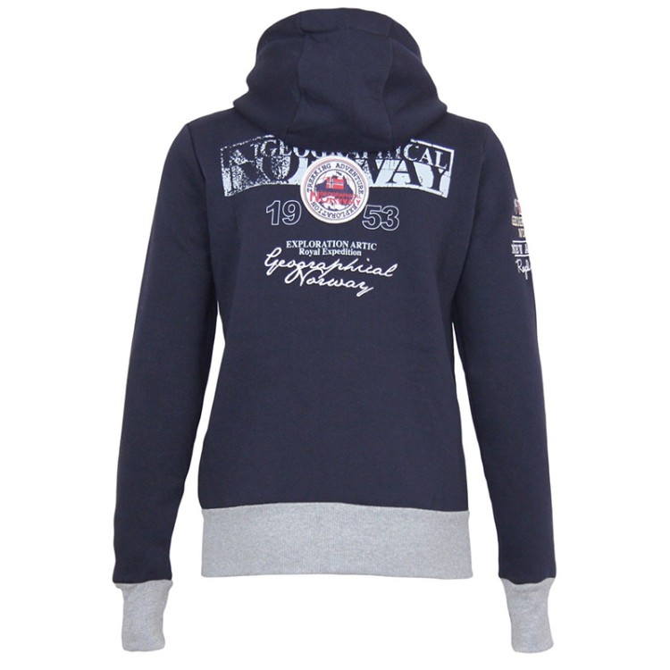 Толстовка женская Geographical Norway синяя SP638F-450 изображение 2