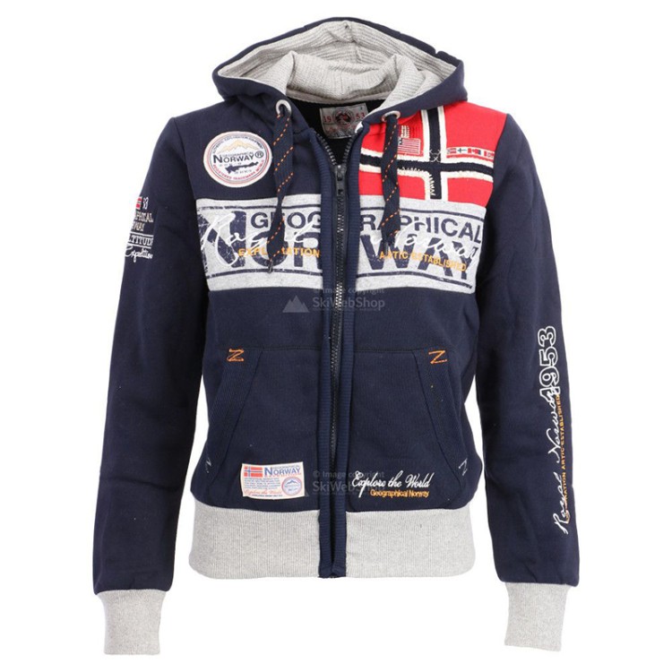 Толстовка женская Geographical Norway синяя SP638F-450 изображение 1
