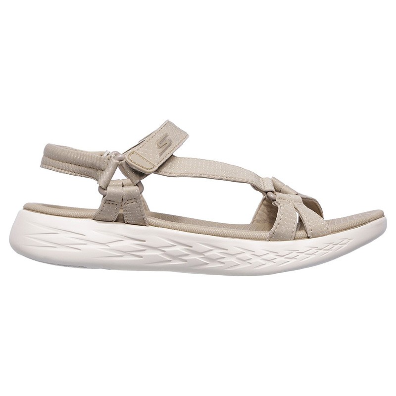 Сандалии женские Skechers ON-THE-GO бежевые 15316-NAT изображение 1
