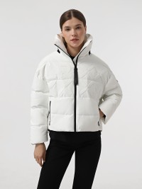 Куртка жіноча Larum Grit біла 302508-100 изображение 2