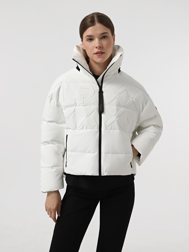 Куртка жіноча Larum Grit біла 302508-100 изображение 2