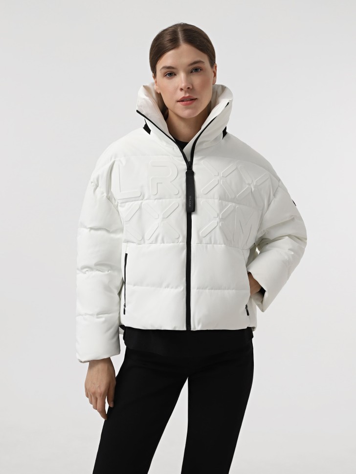 Куртка жіноча Larum Grit біла 302508-100 изображение 2