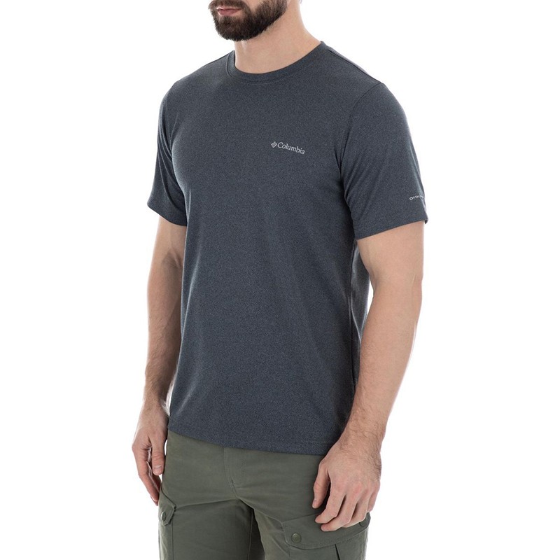 Футболка мужская Columbia Utilizer ™ Short Sleeve Crew черная 1846931-011 изображение 2