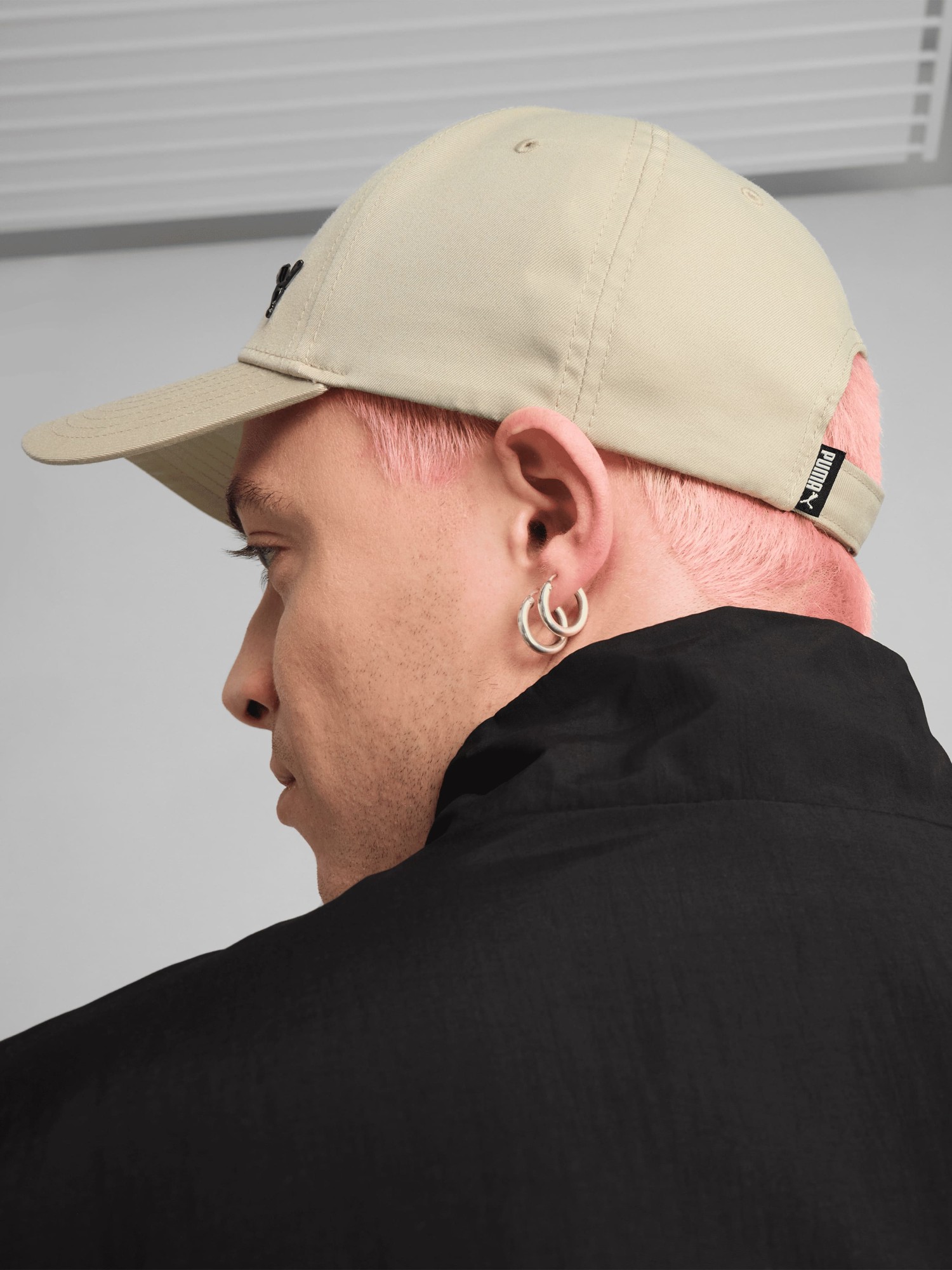 Бейсболка  Puma ESS METAL PUMA CAT BB Cap бежева 02599405 изображение 5