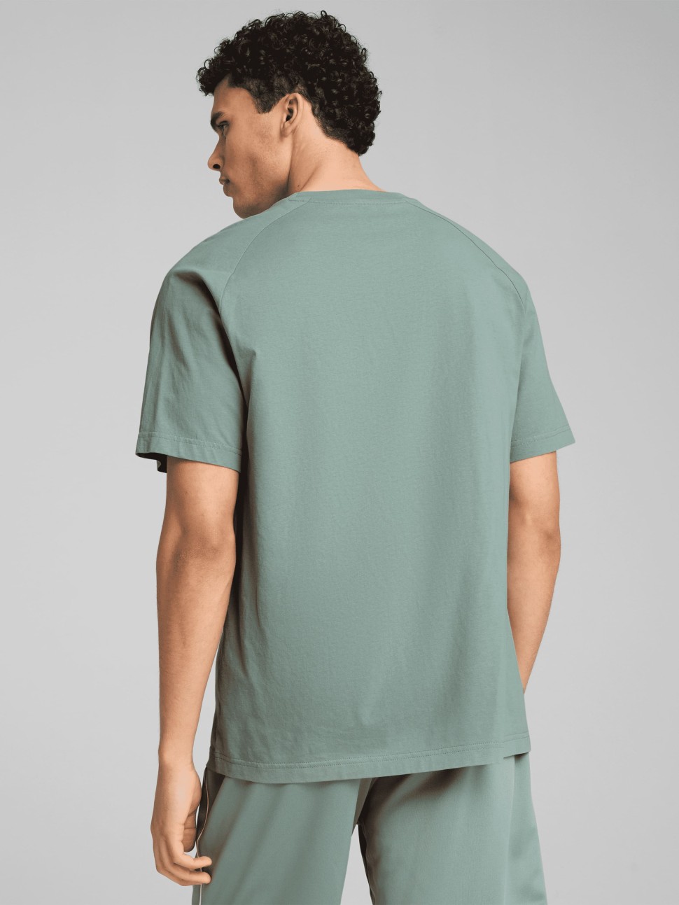 Футболка чоловіча Puma SPORT Tee зелена 68461630 — фото 4