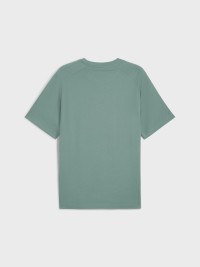 Футболка мужская Puma PUMA SPORT Tee зеленая 68461630 изображение 6