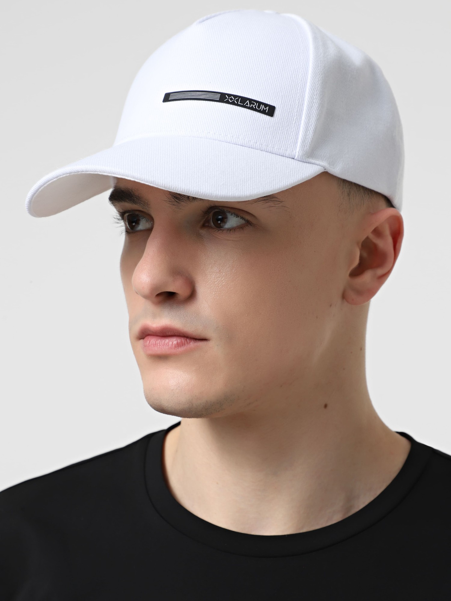 Бейсболка чоловіча Larum Leander біла 102517-100 изображение 5