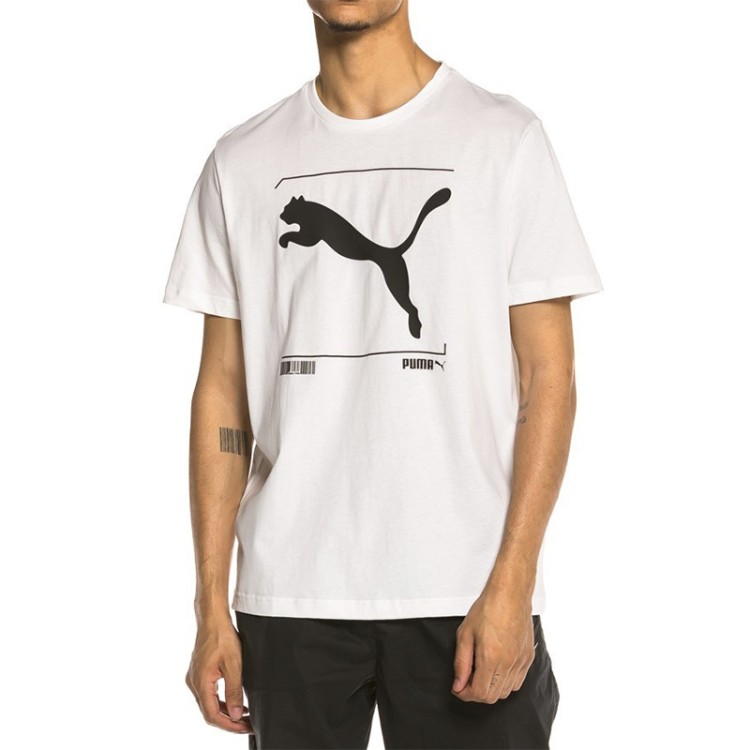 Футболка мужская Puma белая 58155202 изображение 2