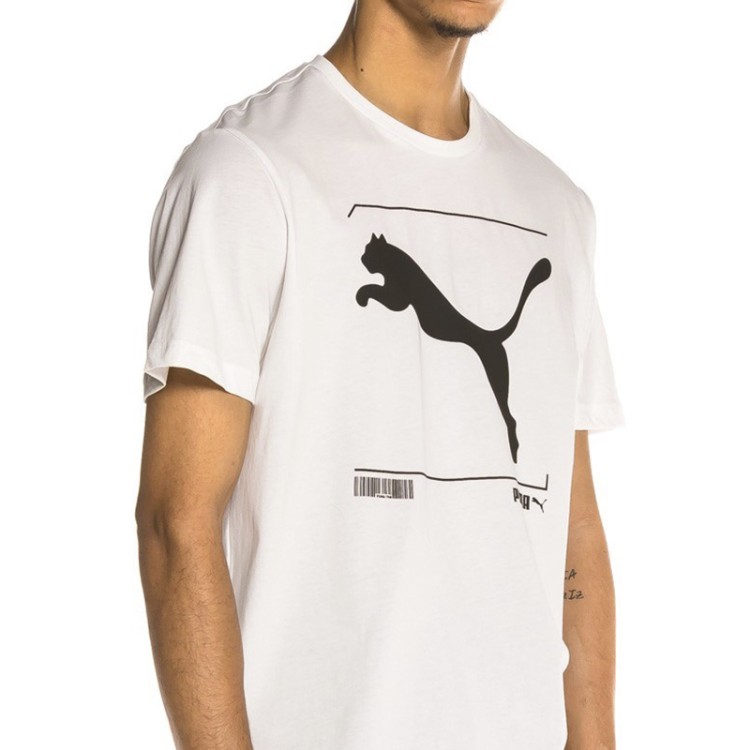 Футболка мужская Puma белая 58155202 изображение 3
