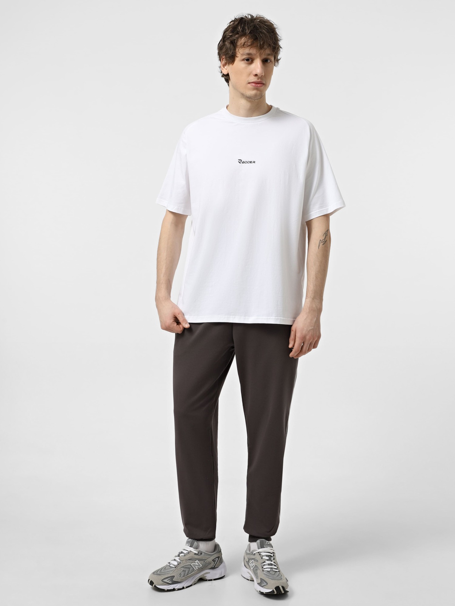Футболка чоловіча Radder Ebenezer молочна 442538-121 изображение 6