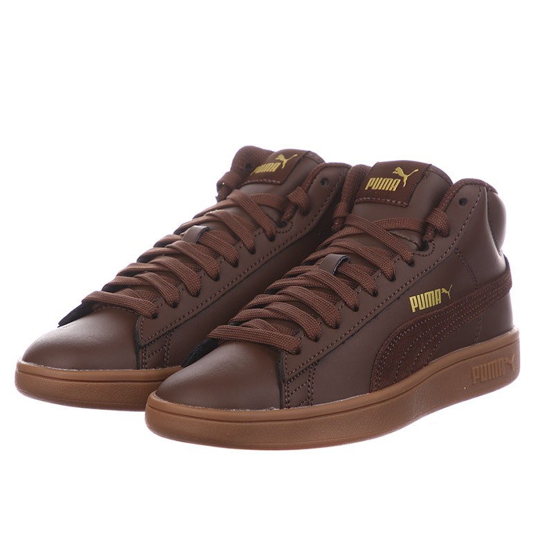 Кеды Puma Puma Smash V2 Mid L коричневые 36692407 — Sport City Кеды Puma Puma Smash V2 Mid L коричневые 36692407