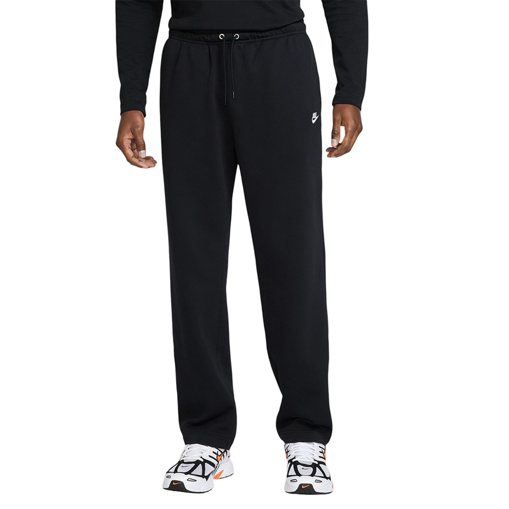 Брюки мужские Nike M NK CLUB FT OH PANT черные HQ4422-010