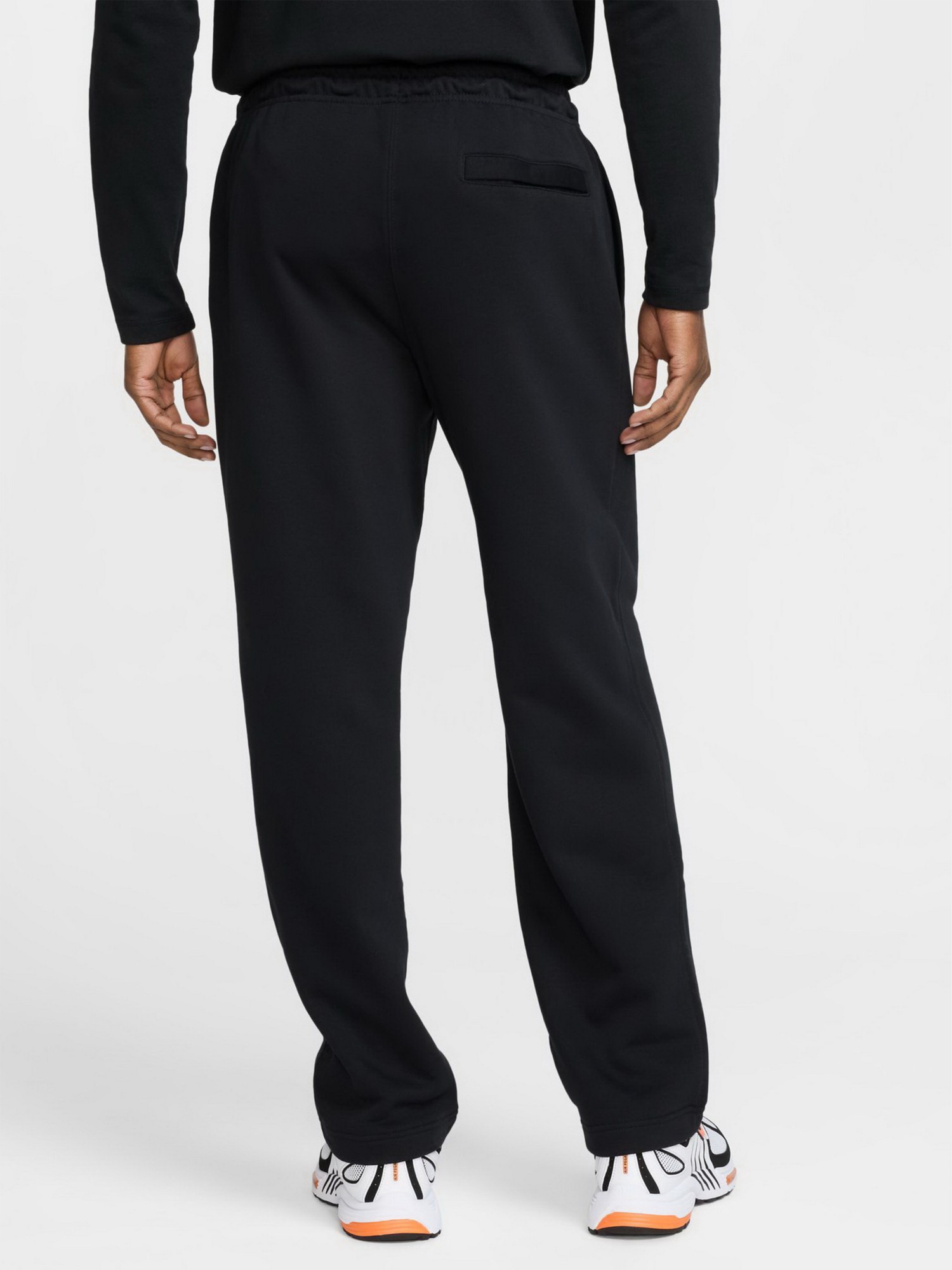 Брюки мужские Nike M NK CLUB FT OH PANT черные HQ4422-010 изображение 3