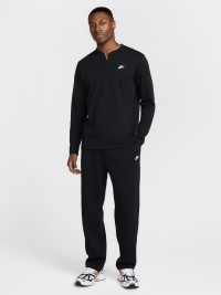 Штани чоловічі Nike M NK CLUB FT OH PANT чорні HQ4422-010 изображение 6
