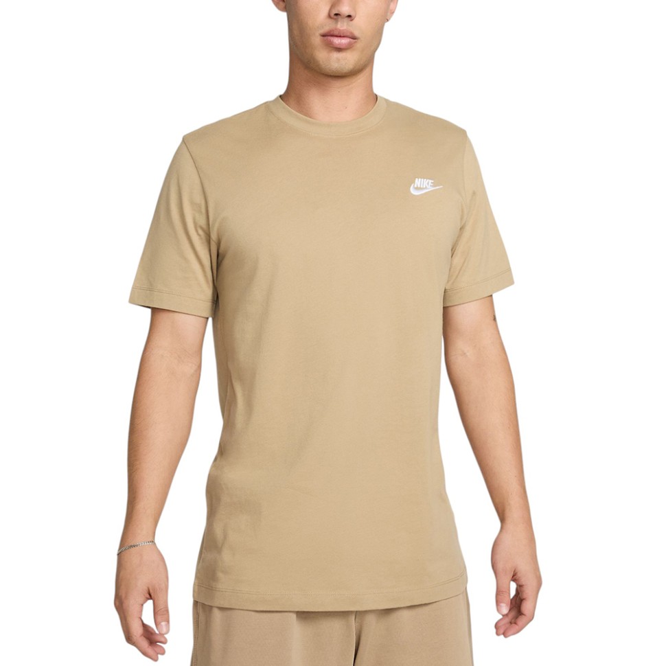 Футболка мужская Nike M NSW CLUB TEE бежевая AR4997-297 изображение 1