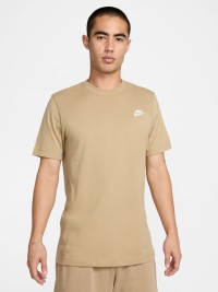 Футболка мужская Nike M NSW CLUB TEE бежевая AR4997-297 изображение 2