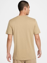Футболка мужская Nike M NSW CLUB TEE бежевая AR4997-297 изображение 3
