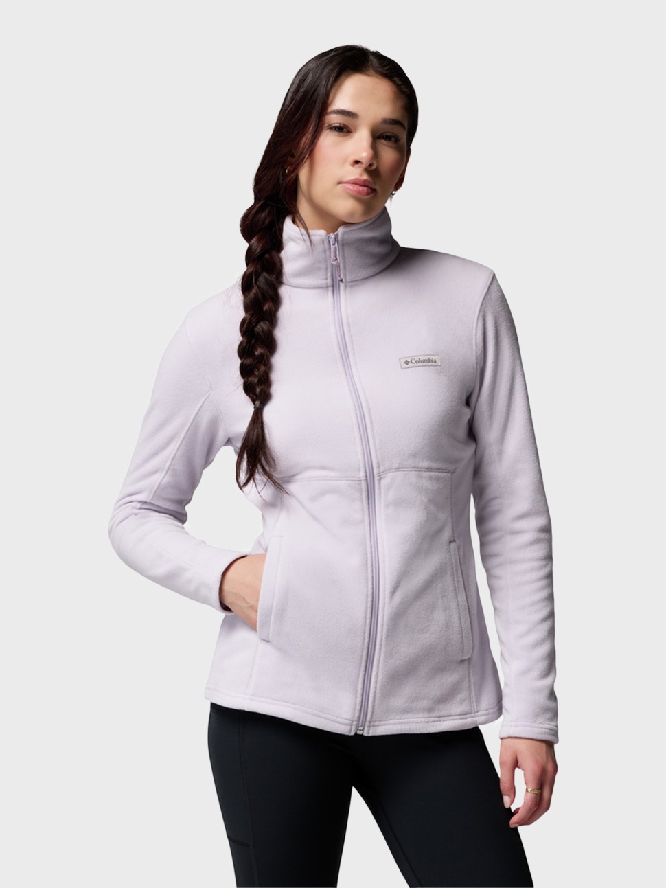 Толстовка жіноча Columbia Basin Trail™ III Full Zip бузкова 1938041-551 — фото 2