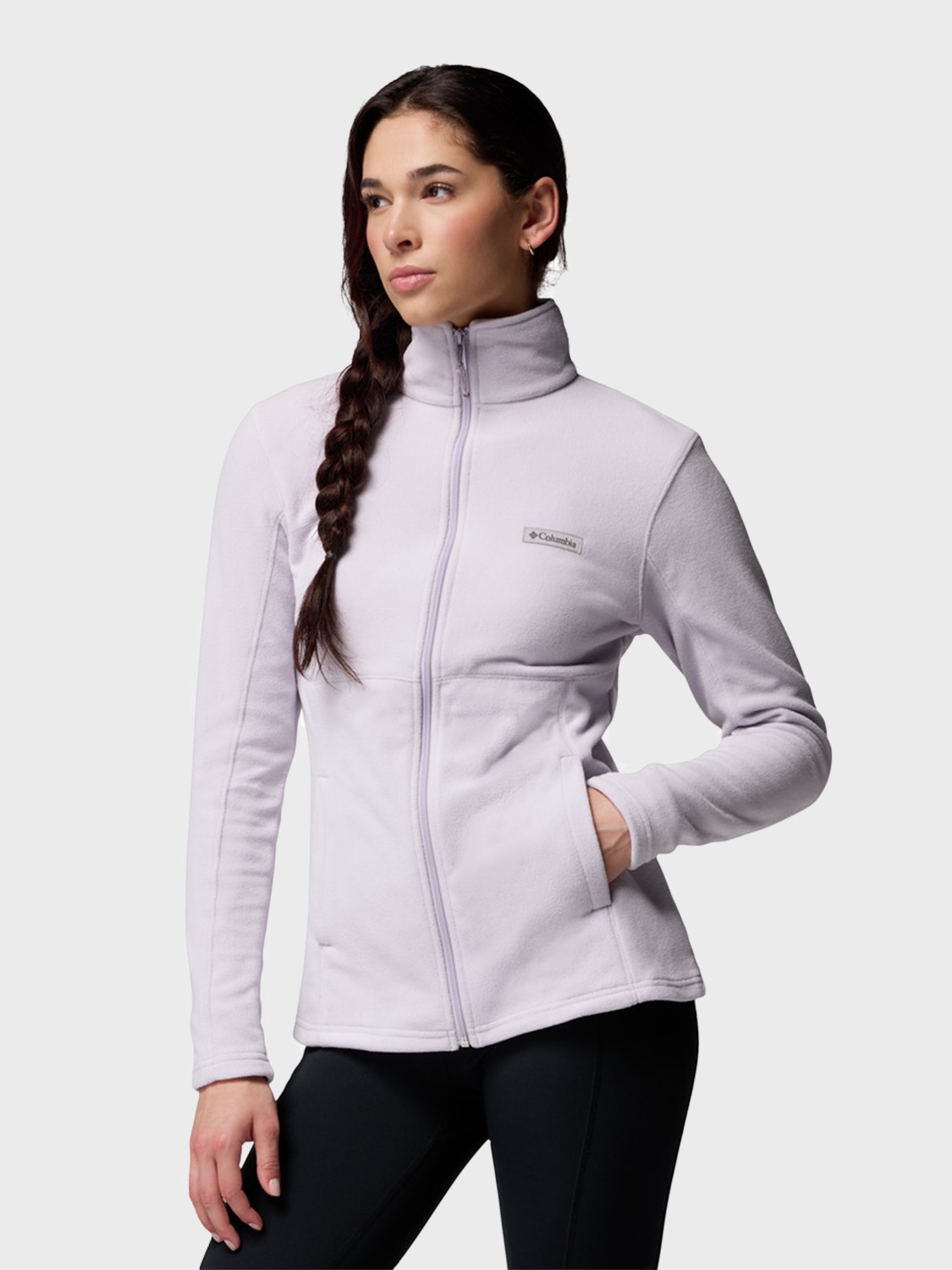 Толстовка женская Columbia Basin Trail™ III Full Zip сиреневая 1938041-551 изображение 3